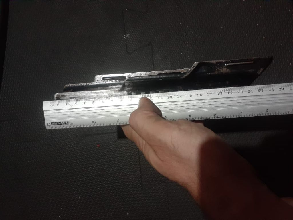 Telha padrao AK trilhada